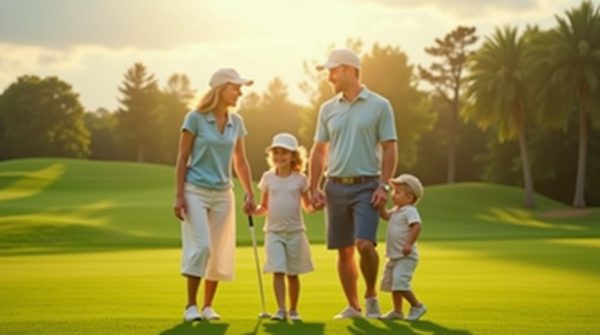 Découvrez les vêtements de golf pour toute la famille